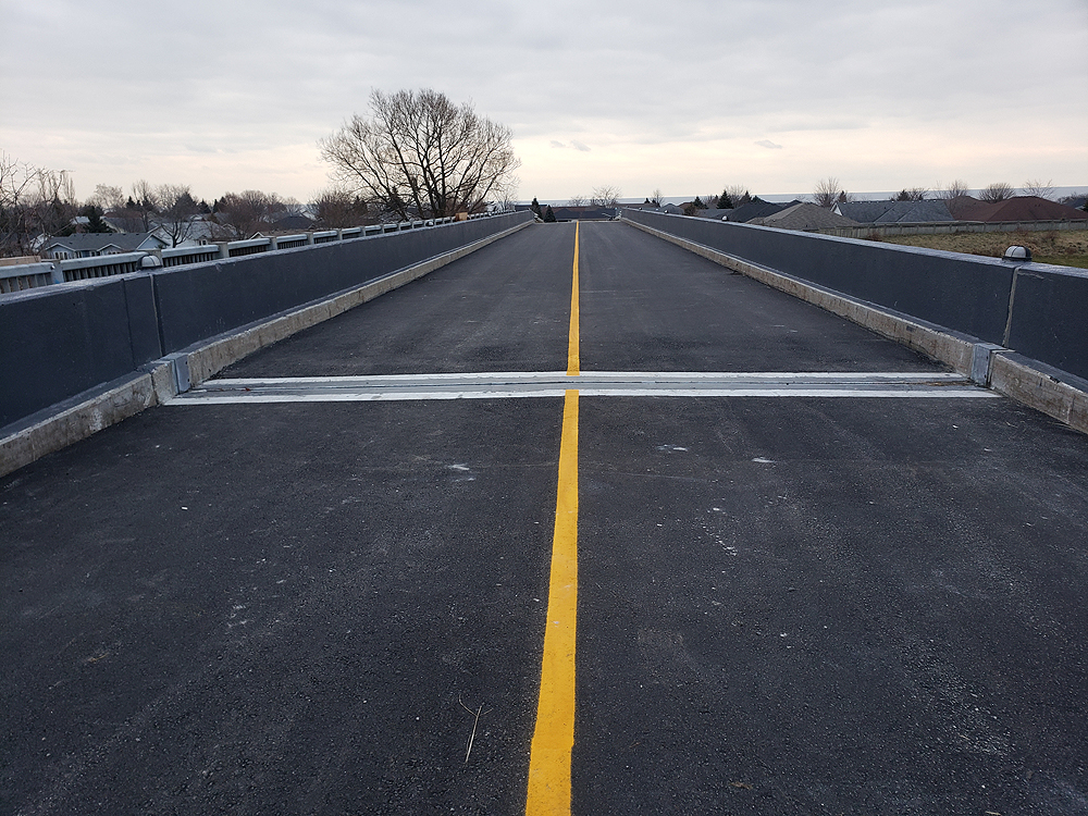 Image of bridge expansion joint work